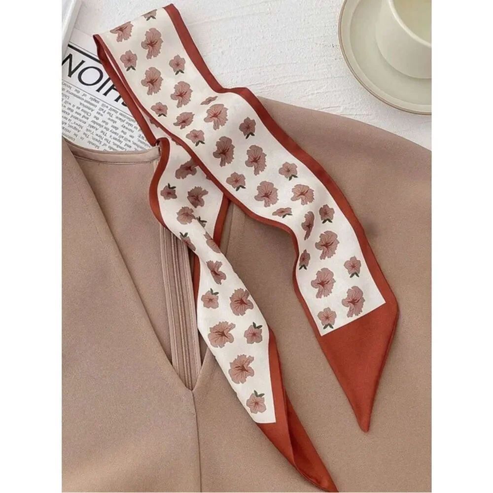Boho flower scarf M1679